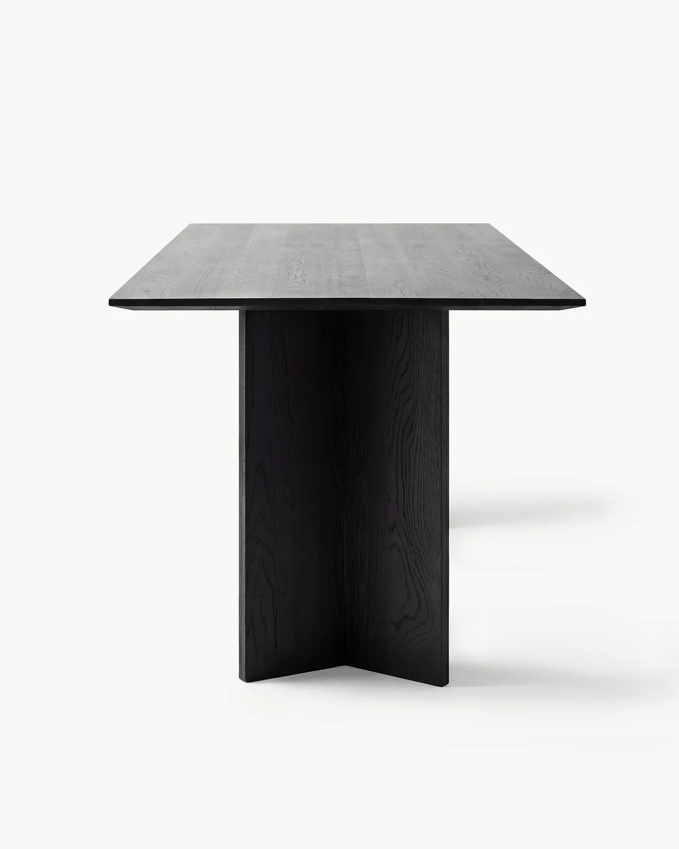 Dining table Ann - Black oak Wood - Image 4