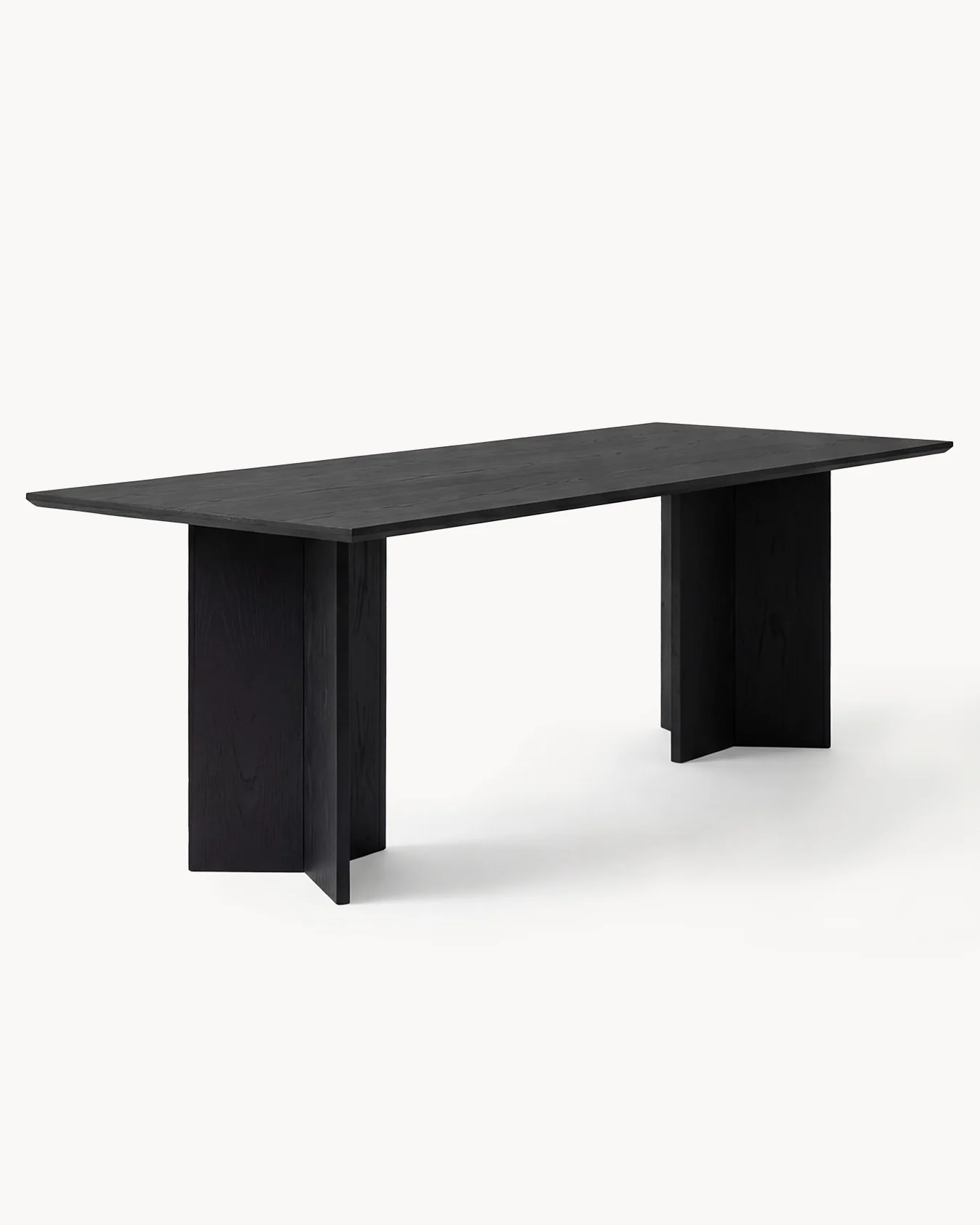 Dining table Ann - Black oak Wood - Image 5