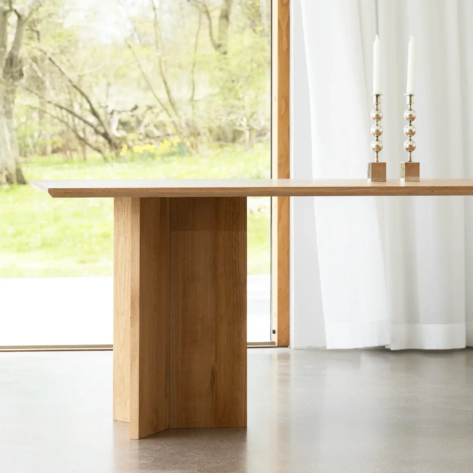 Dining table Ann - Oak Wood - Image 8
