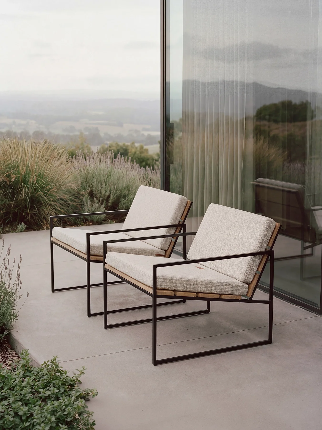 Arvid Outdoor Lounge Cushion - Oat - Image 4