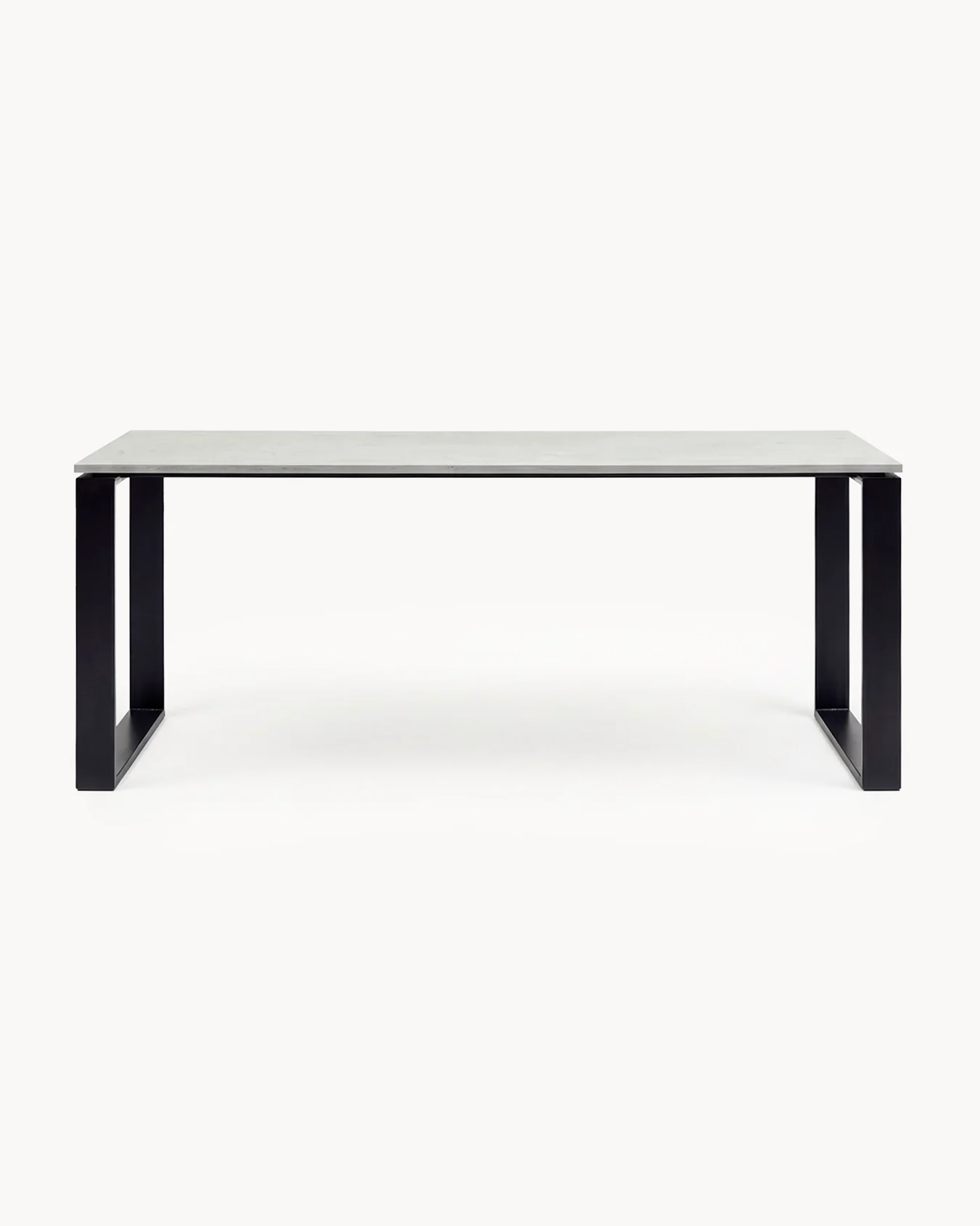 Dining Table Diana  - Black Frame - Sabbia Dekton Top - Image 3