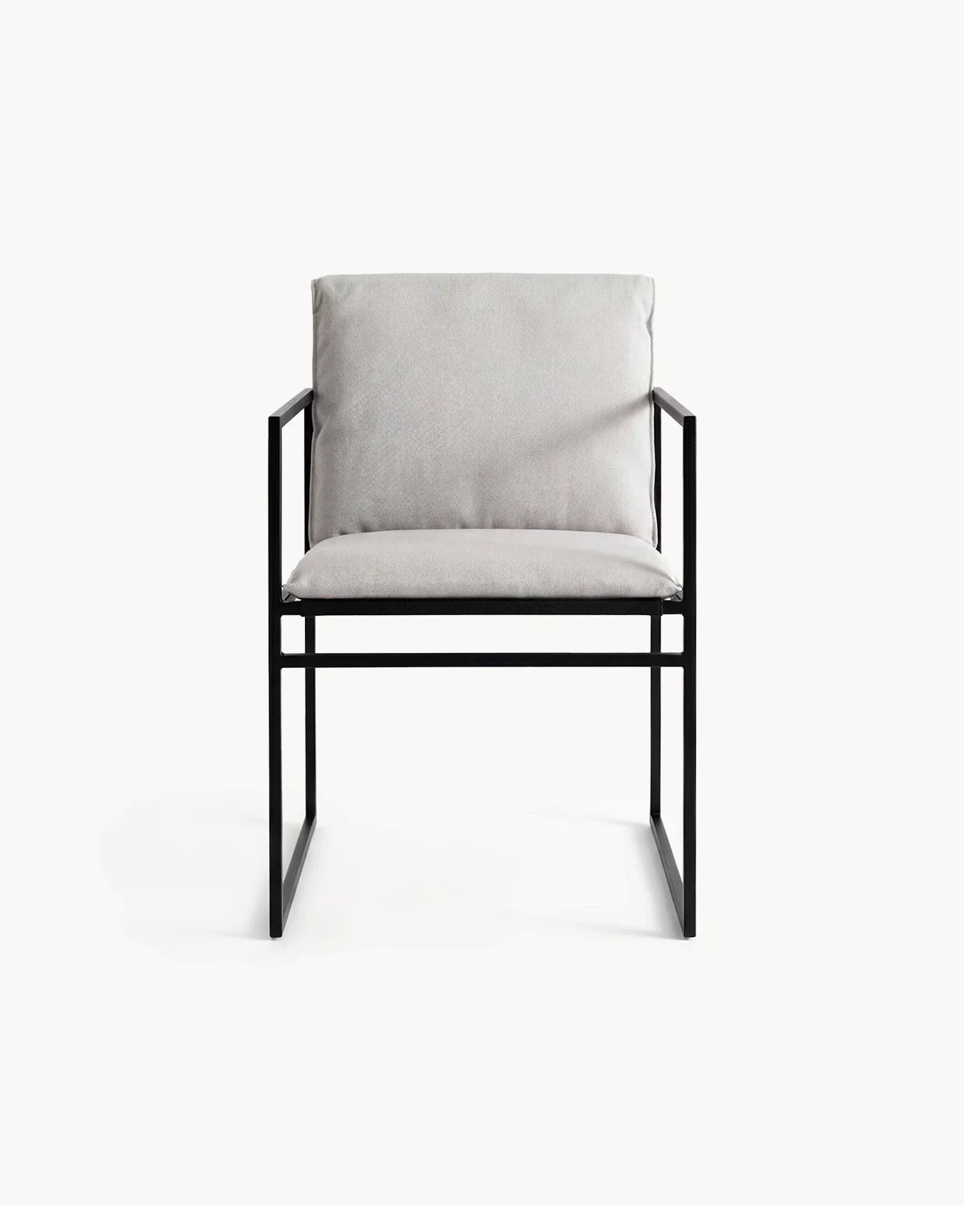 Outdoor chair Elsy  - Black - Marble Acrylic Cushion - Image 3