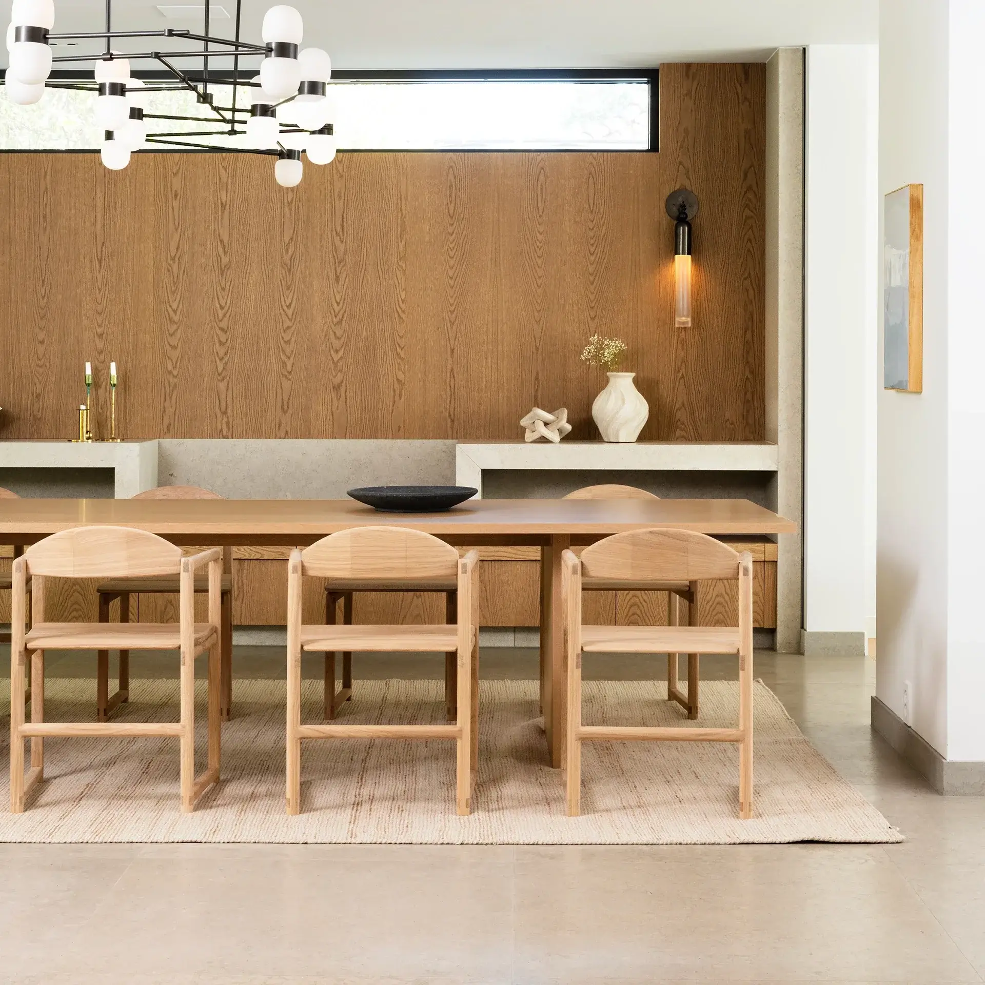 Dining Chair Erik  - Oak Wood Frame - Image 4