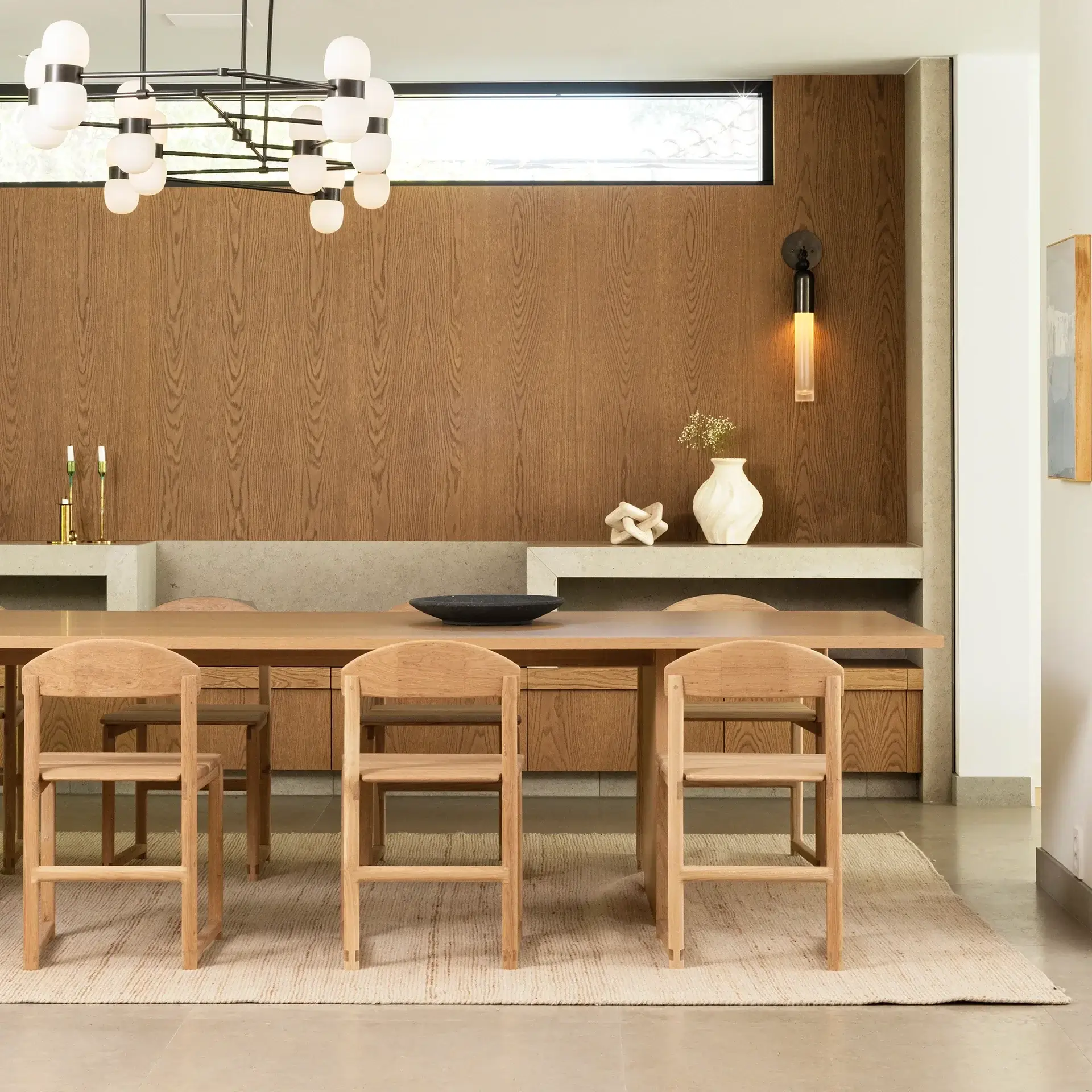 Dining chair Karin - Oak Wood Frame - Image 4